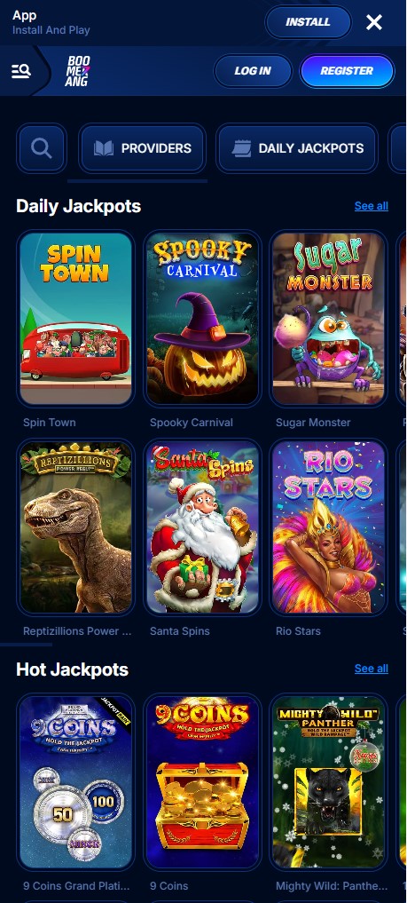Jackpot igre na mobilni napravi